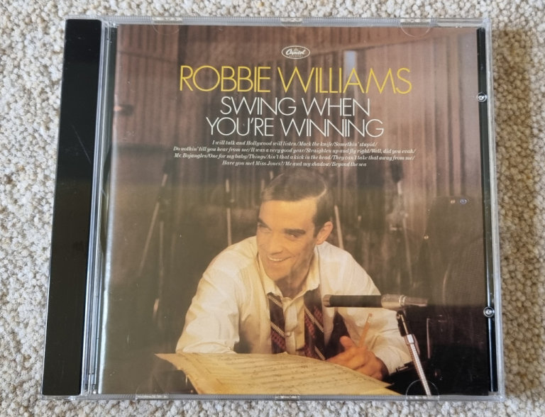 Robbie Williams “Swing When You’re Winning” CD 