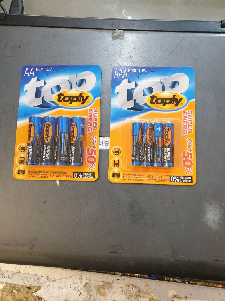 TV remote batteries toys  khaltek sizes AA,AAA