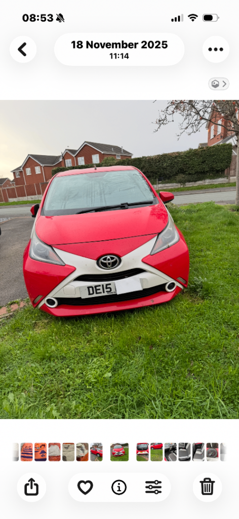 Toyota, AYGO, Hatchback, 2015, Manual, 998 (cc), 5 doors