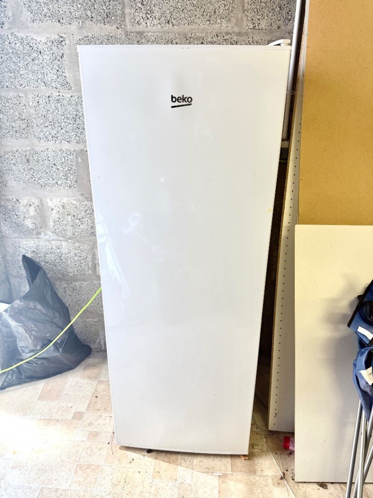Beko Freestanding Freezer - White, Good Condition