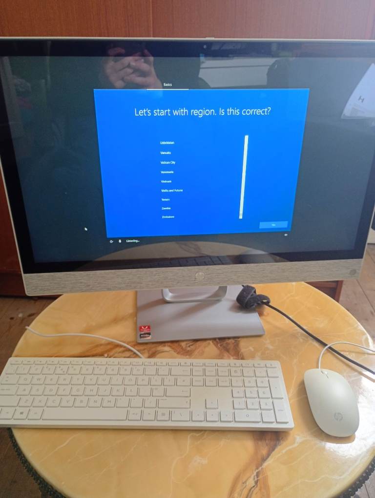 HP All in One PC -  In great condition barely used