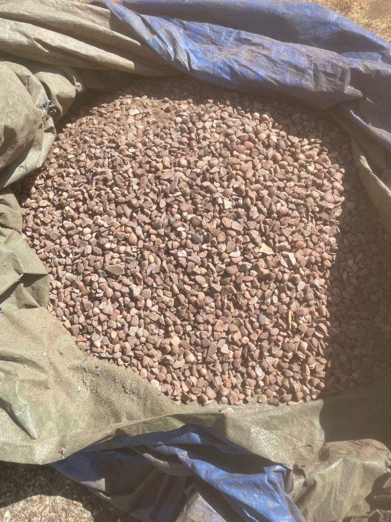 FREE Staffordshire Pink Decorative Gravel