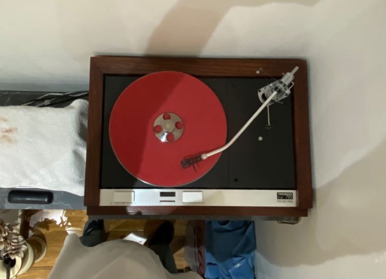 Thorens TD125 LB turntable vintage record player sme 3012 tonearm