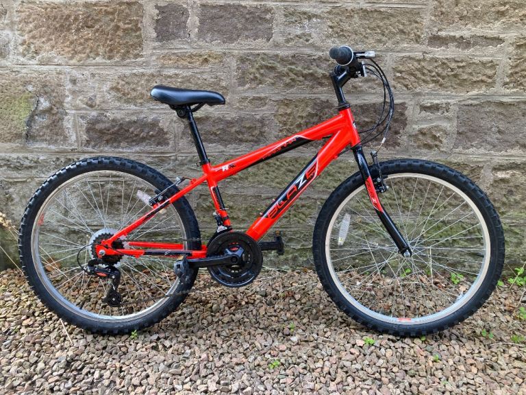 Blaze Piranha Kids Bike - Red, Good Condition