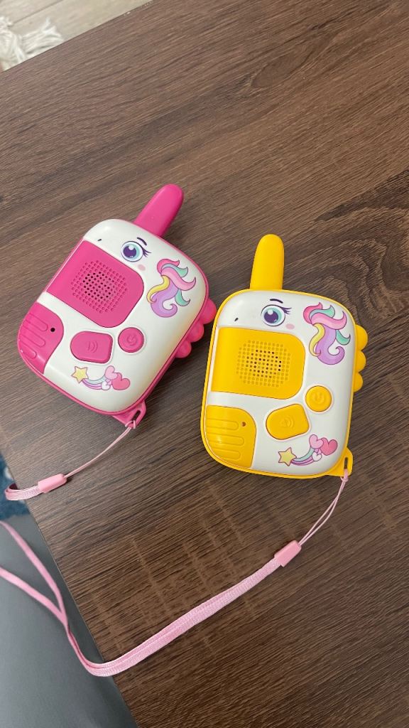 Girls 2PCS Unicorn Walkie Talkies 