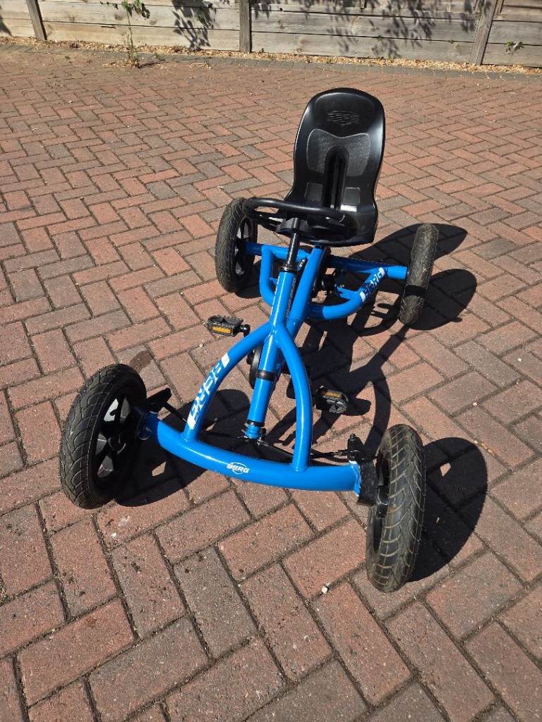 BERG Buddy Pedal Go-Kart in Blue – Good Condition