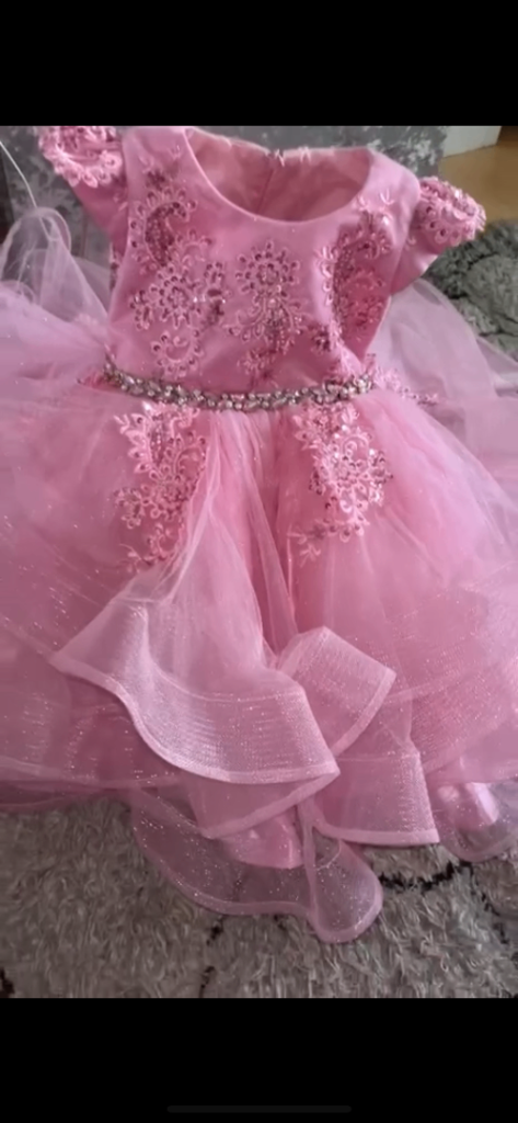 Beautiful Pink Kids Fancy Dress Costume - As Good As New