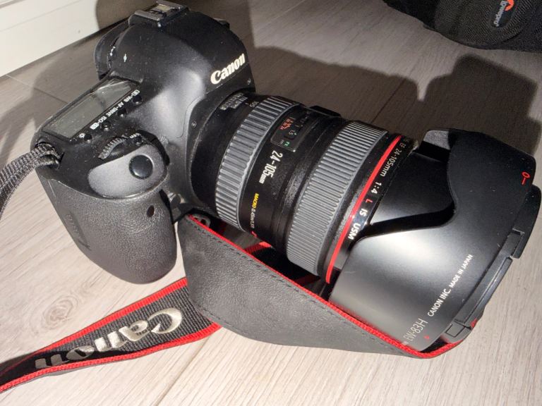 Canon EOS 5D Mark II DSLR Camera with EF 24-105mm Lens & Accessories