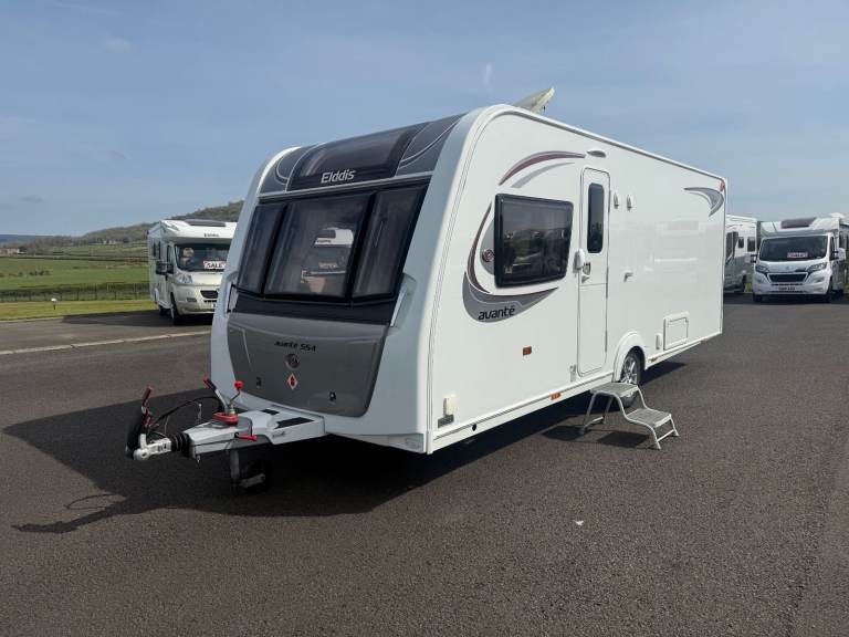 2017 ELDDIS AVATE 554 4 BERTH FIXED BED CARAVAN ANDERSON MOTORHOME SALES