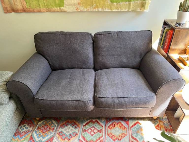 Dunelm Rosa 2 Seater Sofa – Charcoal