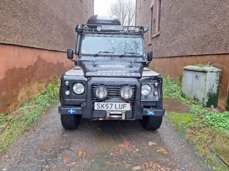 Full winch setup for Landrover Defender 90/110/130