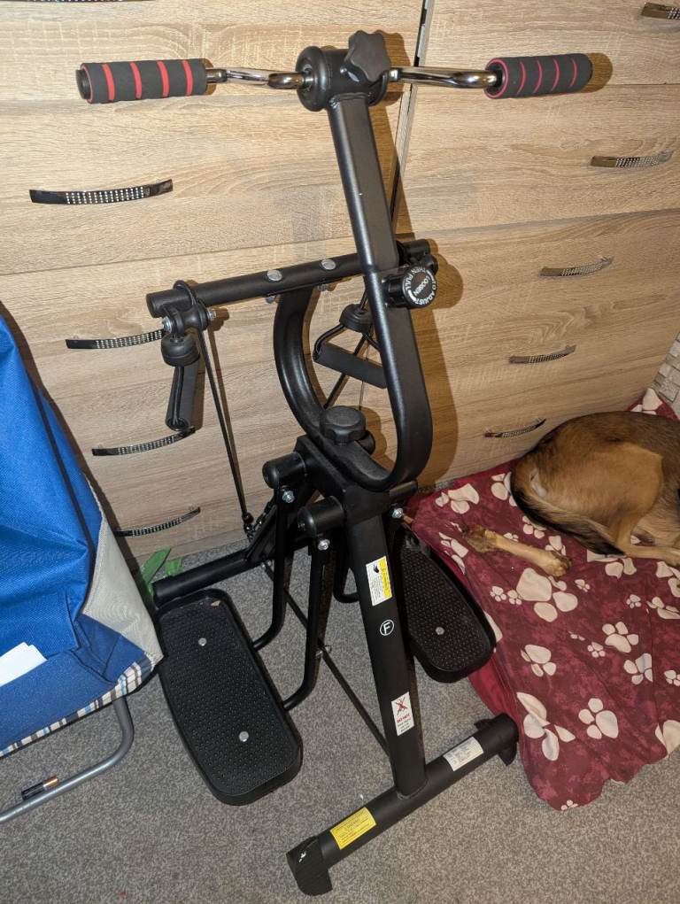 mini mobility trainer or exercise bike designed for low-impact workouts