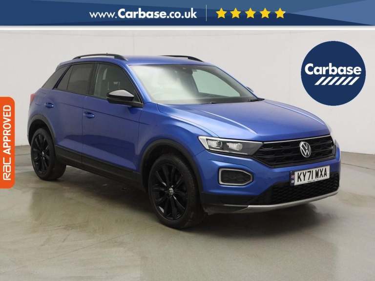 2021 Volkswagen T-Roc 1.0 TSI Black Edition SUV 5dr Petrol Manual Euro 6 (s/s) (110 ps) SUV PETRO...