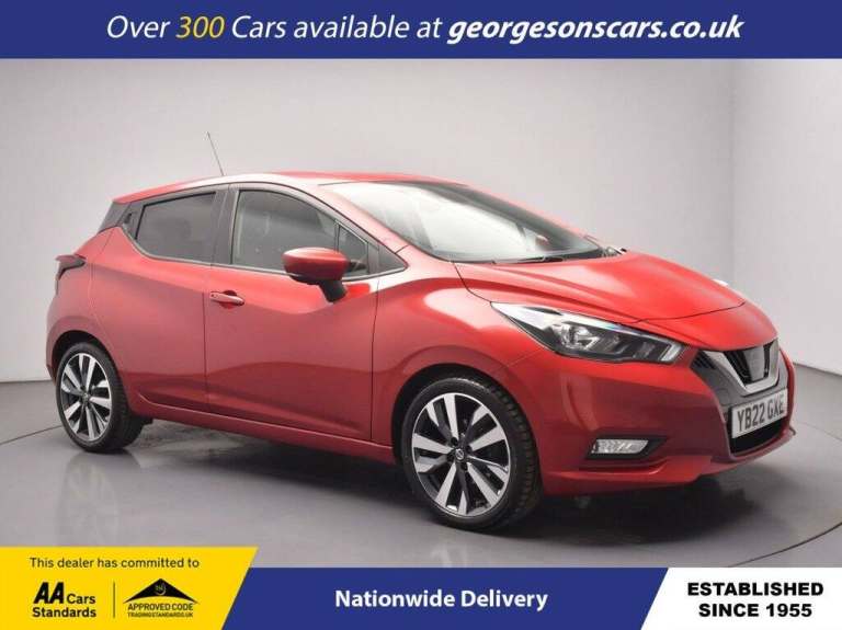 2022 Nissan Micra 1.0 IG-T 92 Tekna 5dr HATCHBACK PETROL Manual