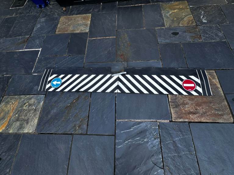 Motorhome/Truck rear mud flap