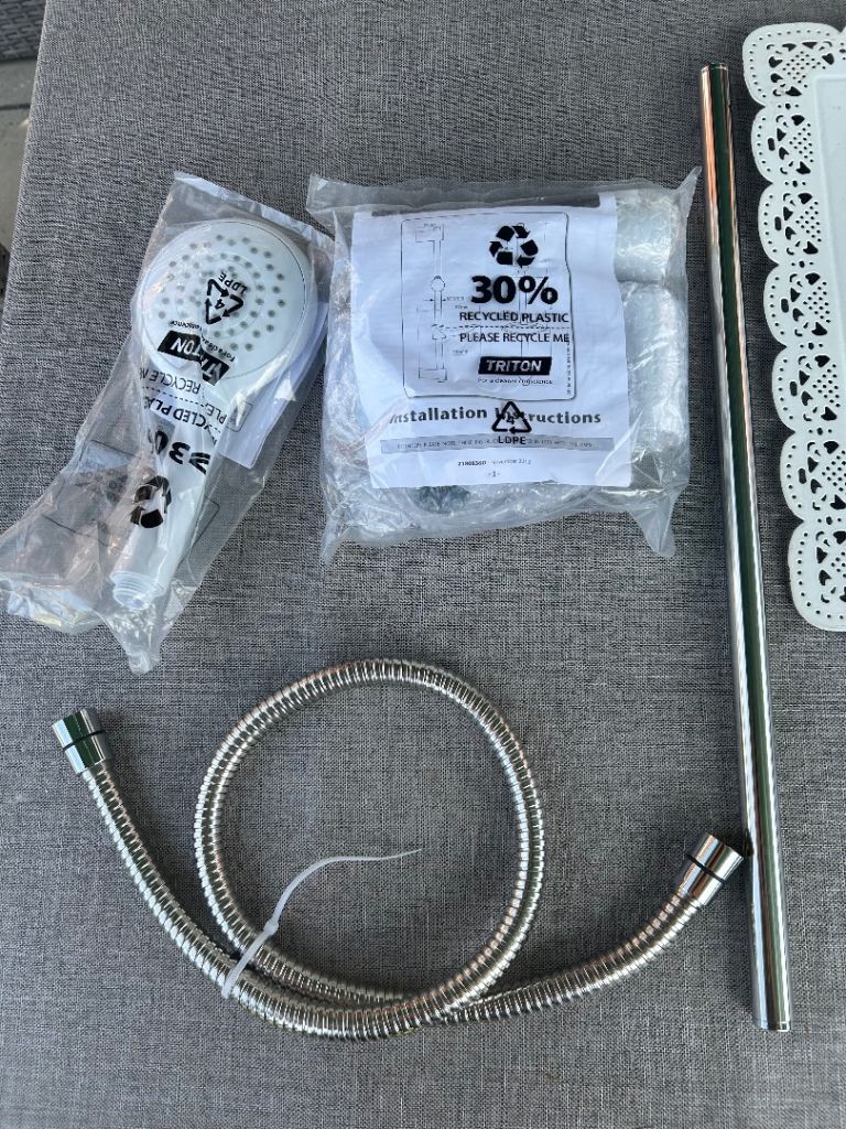 Triton Shower Kit – Brand New, Unused
