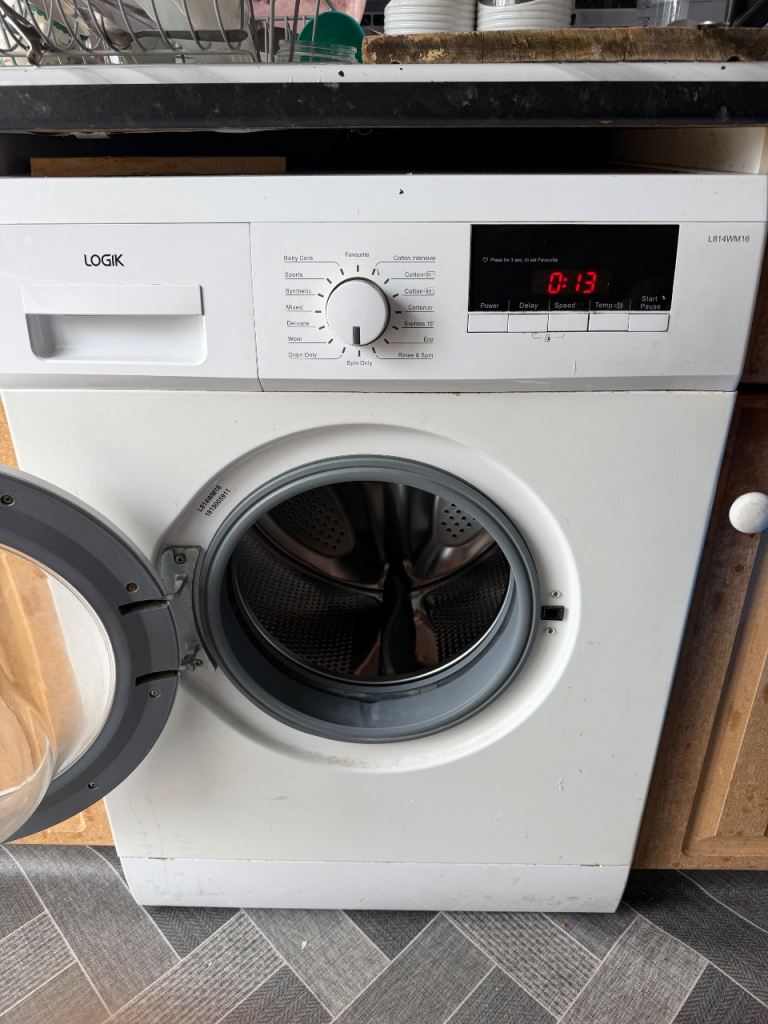 Logik L612WM16 Washing Machine – Good Condition