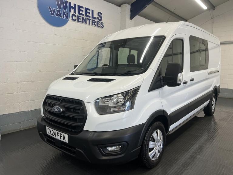 2024 Ford Transit 2.0 350 EcoBlue Trend Crew Van Double Cab 5dr Diesel Manual L3 H2 Euro 6 (s Com...