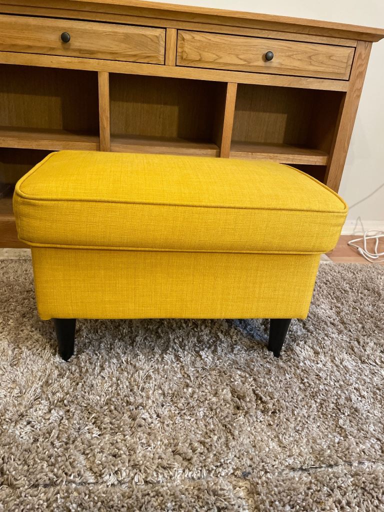 image for IKEA Ochre Footstool
