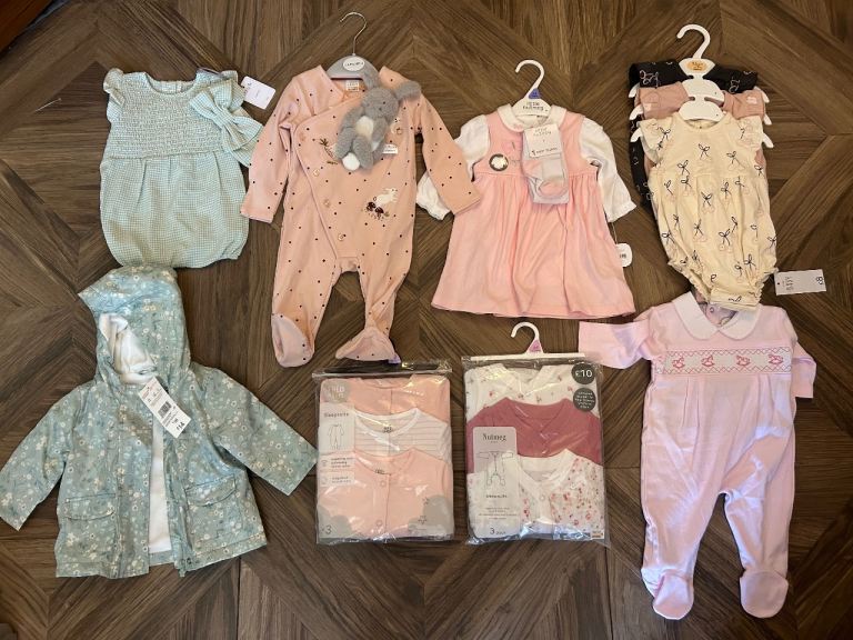 3-6 month baby girl bundle