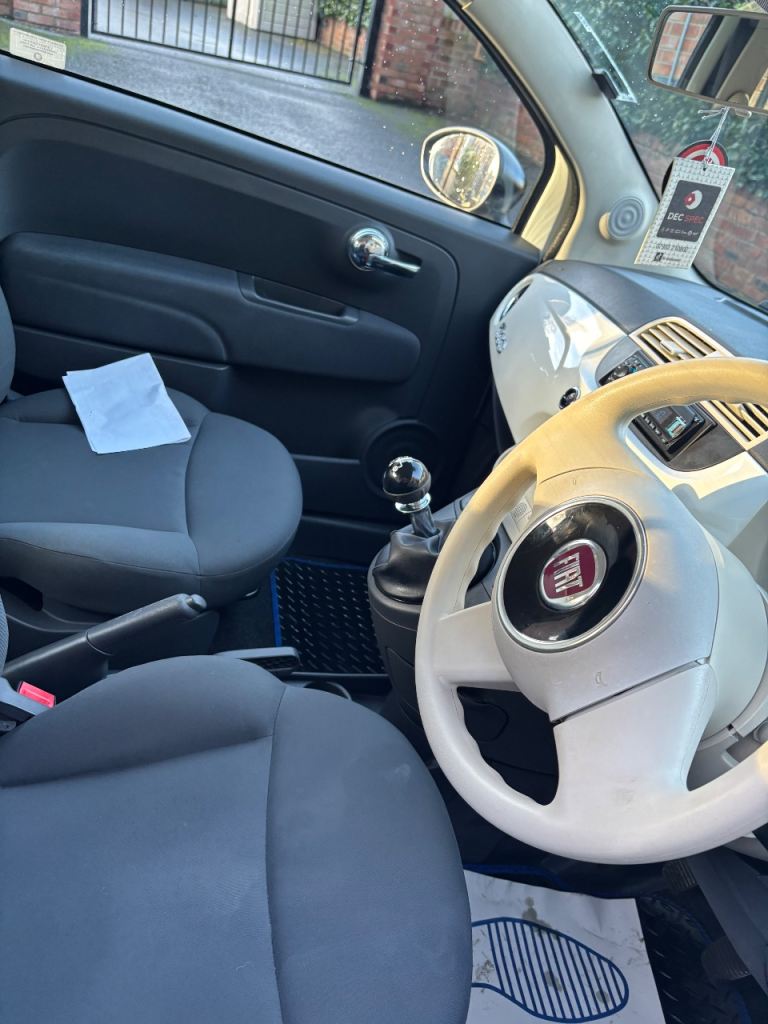 Fiat, 500, Hatchback, 2012, Manual, 1242 (cc), 3 doors