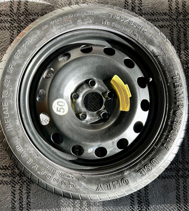 Honda Civic 16” Space saver spare wheel + Tool Kit 