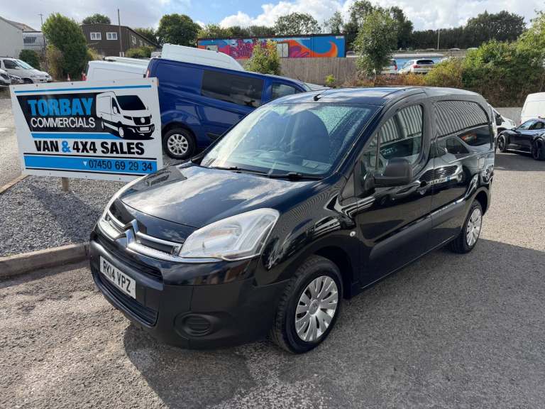 2014 Citroen Berlingo 1.6 HDi 625Kg X 75ps PANEL VAN Diesel Manual