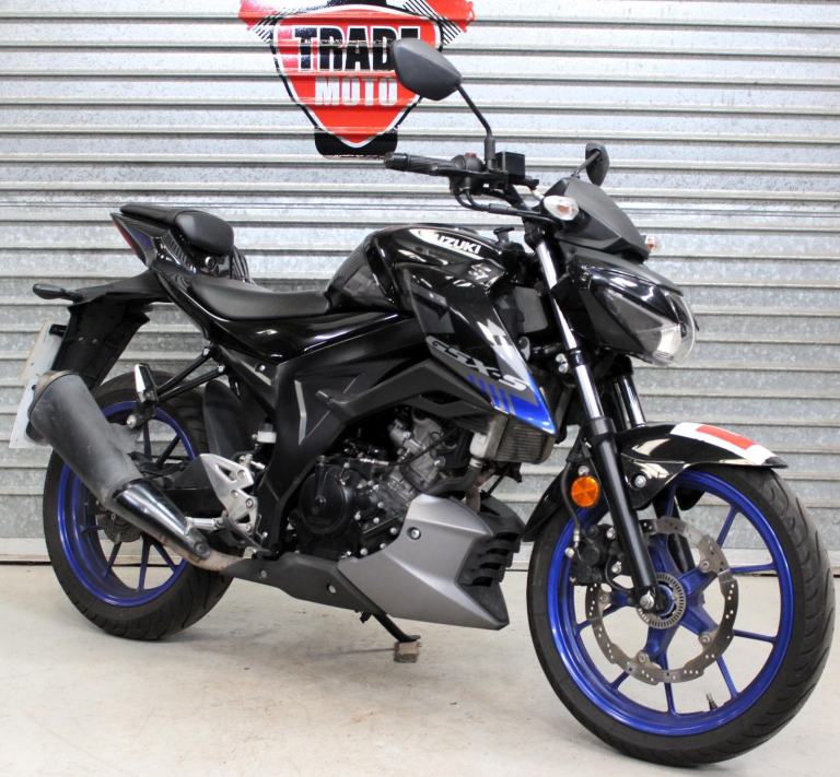 2023 23 SUZUKI GSX-S125 GSXS 125 Rlxm3 ABS BLACK NEW MOT LEARNER LEGAL HPI CLEAR