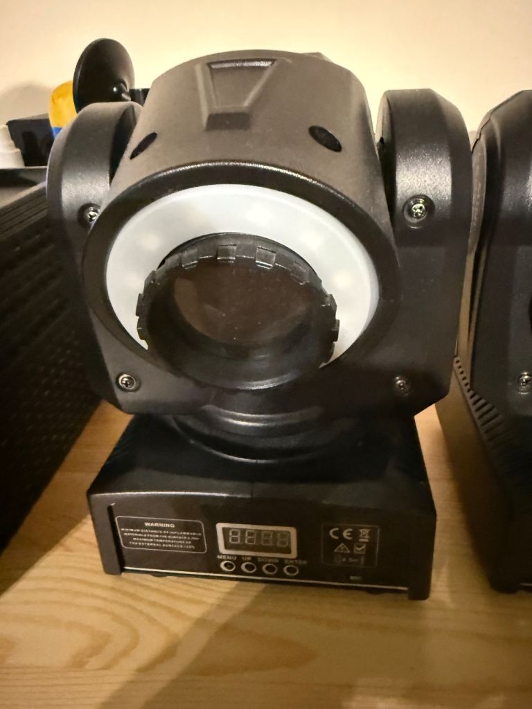 Moving head disco lights