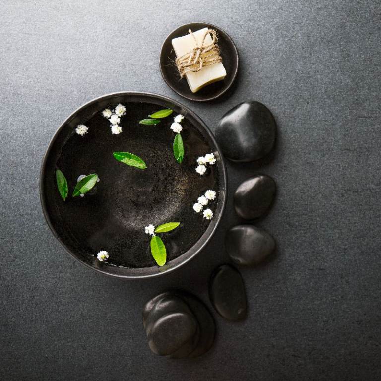 HOTSTONE combined with AROMATHERAPY complementary therapy! is great for long term back pain.