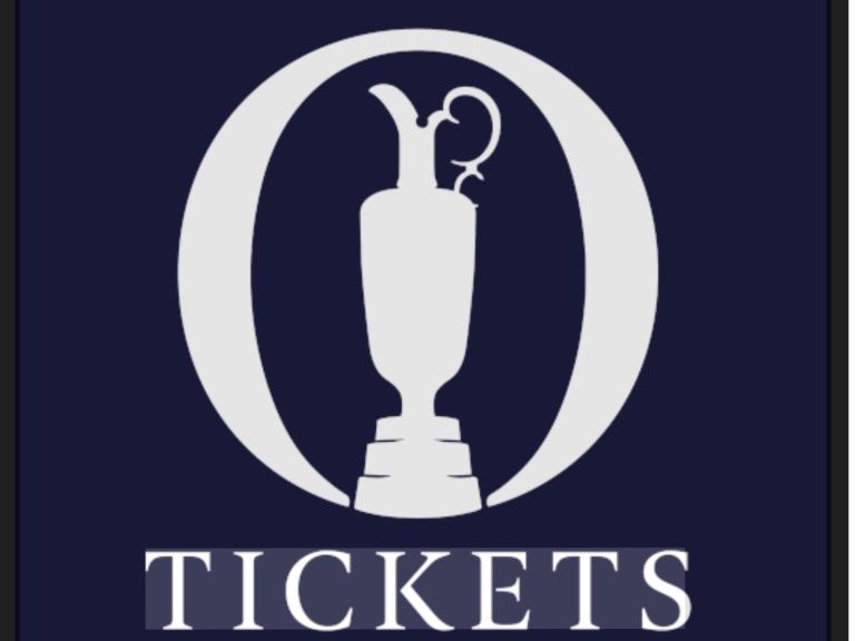 Open Championship Golf Ticket