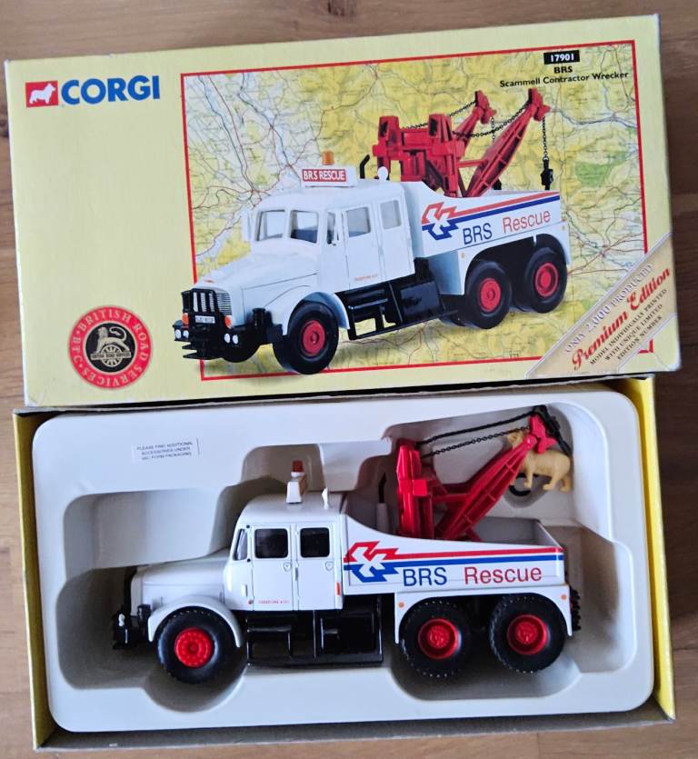 Corgi 1.50 scale model BRS Scammell Contractor Wrecker. 