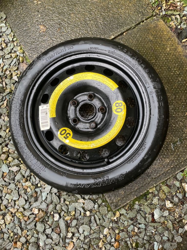 Unused Audi Vw seat skoda 16” space saver wheel 