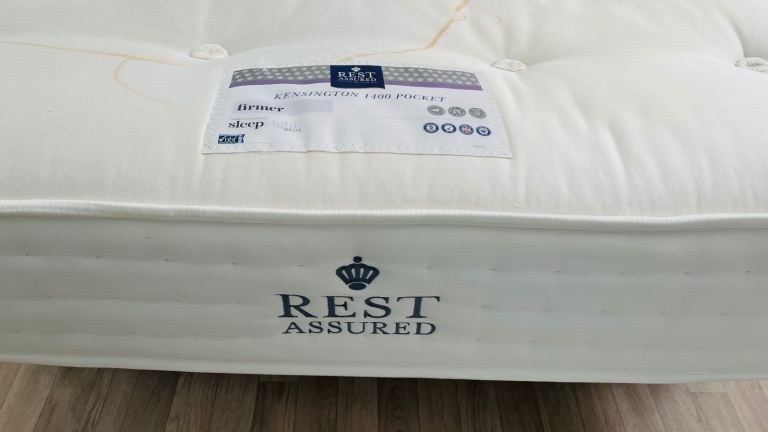 Kensington 1400 pocket Rest Assured mattress 