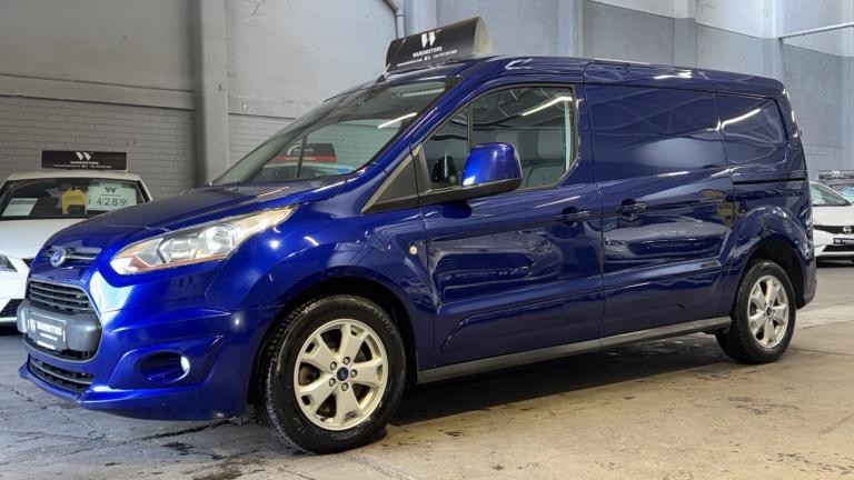 FORD TRANSIT CONNECT 1.6 TDCi 240 Limited Diesel Blue 5dr NO VAT+CRUISE+3