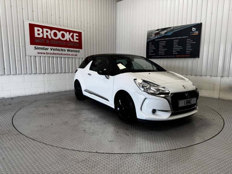 2018 DS Automobiles DS 3 1.2 PureTech Connected Chic Euro 6 (s/s) 3dr HATCHBACK Petrol Manual