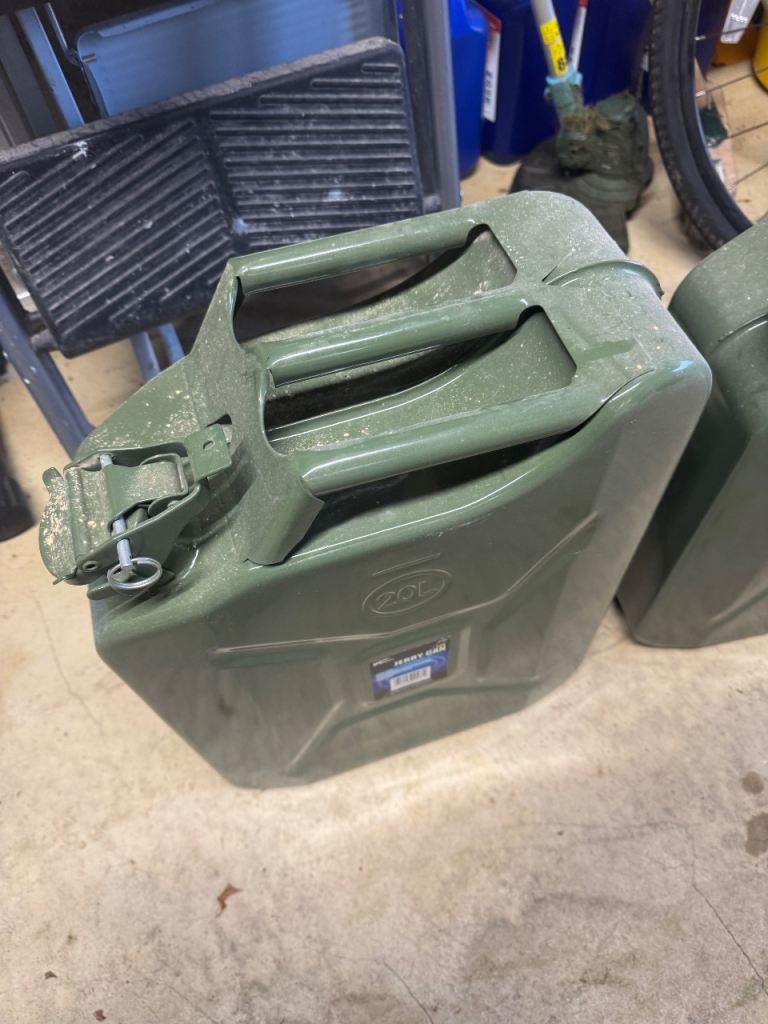 Jerry cans x2
