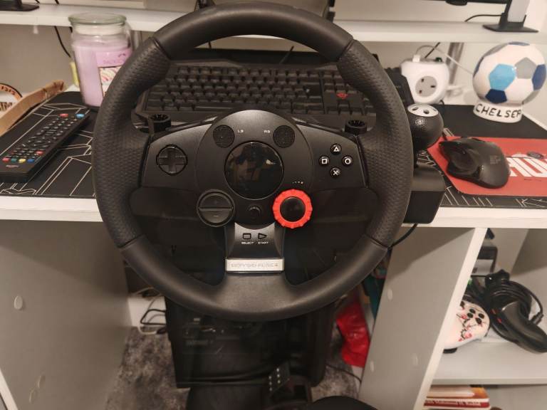Logitech gt driving force wheel bargain £40