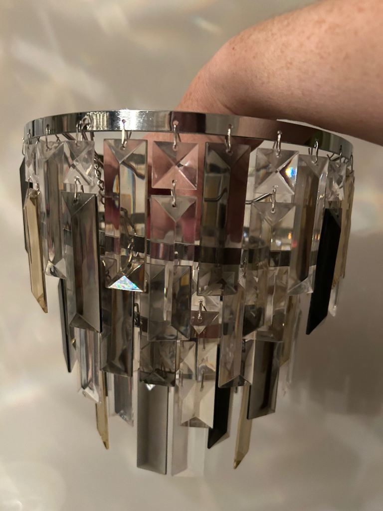 Next crystal ceiling pendant