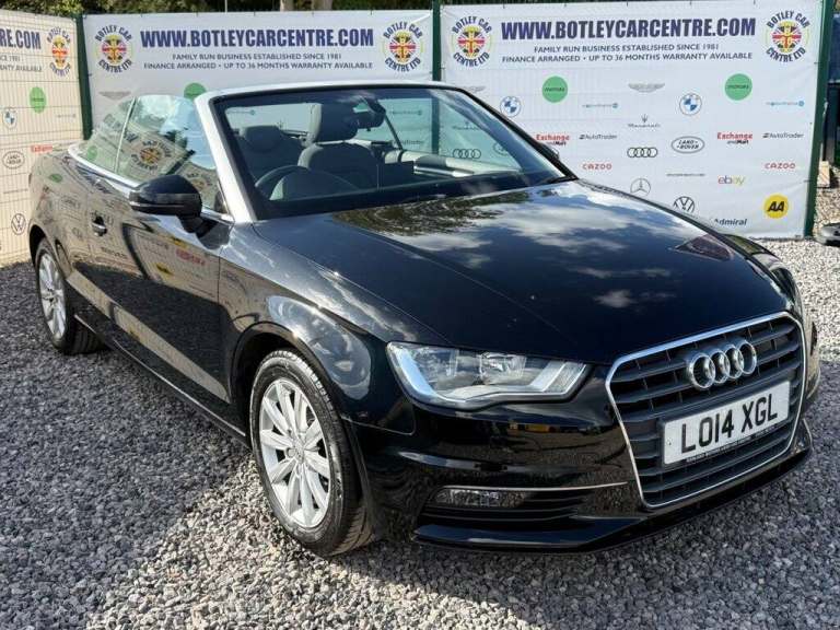 2014 Audi A3 1.4 TFSI 150 SE 2dr CONVERTIBLE PETROL Manual