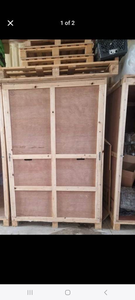 250cubic foot wooden storage containers for sale or rent