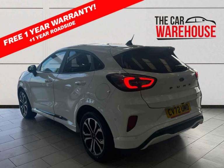 2022 Ford Puma 1.0 EcoBoost Hybrid mHEV ST-Line 5dr Manual Hatchback Petrol Manual