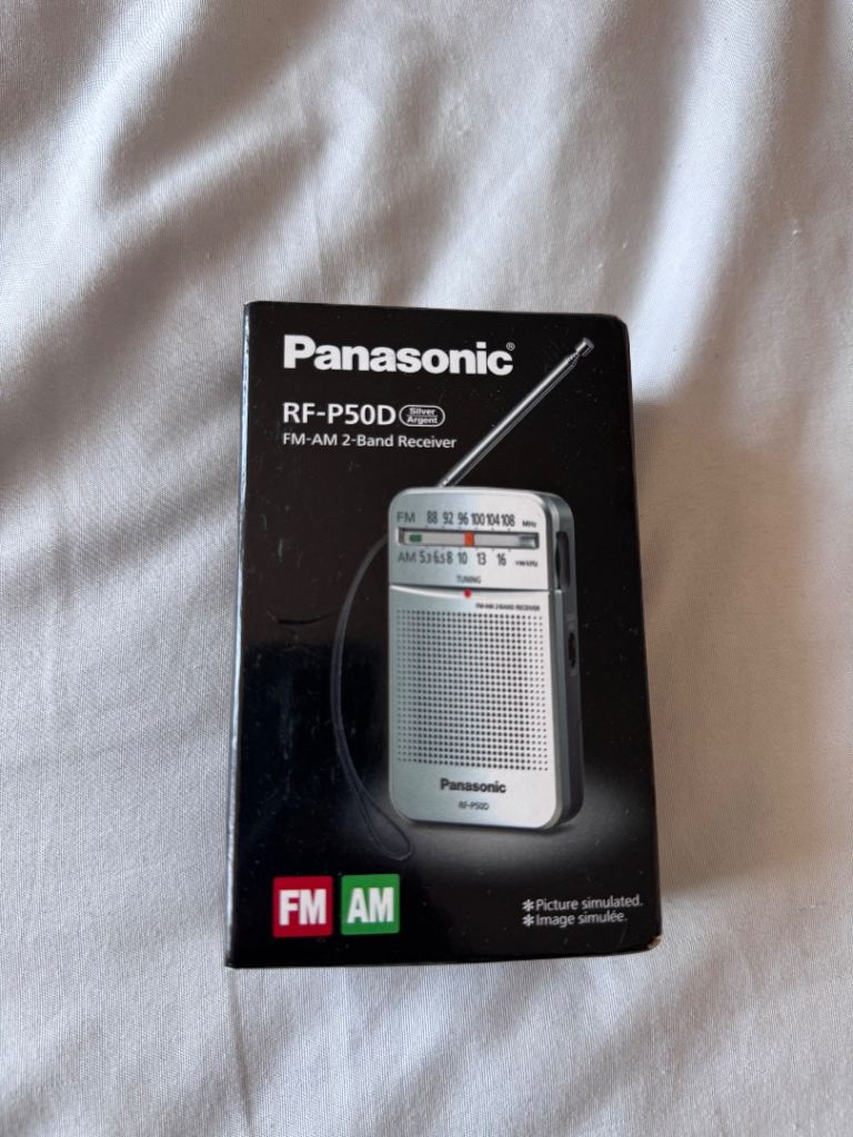 Panasonic RF-P50D portable radio 