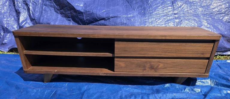 Wooden TV Unit / Media Console with Storage