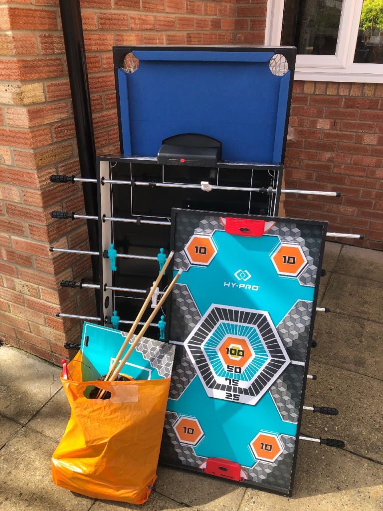 Hy-Pro Folding Multi Games Table