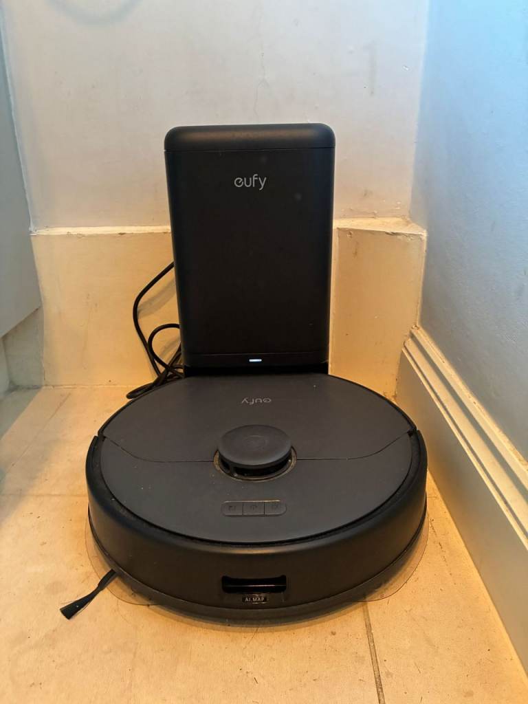 image for Eufy X8 Pro Robot Vacuum Cleaner with Mop & Self-Empty Station 2× 4000Pa Suction