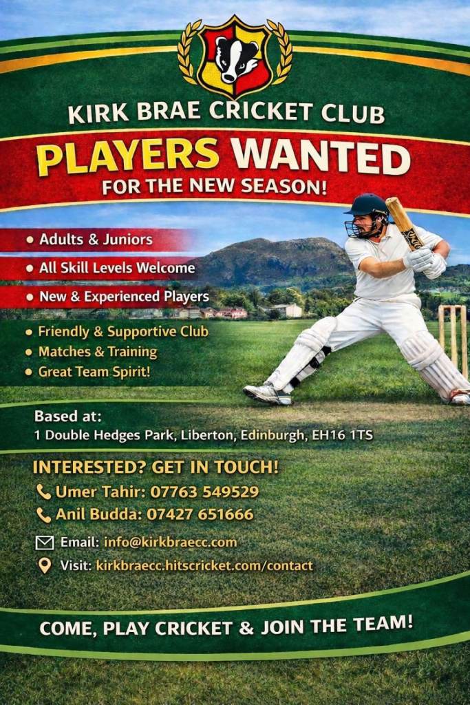 Are you interested in playing cricket 