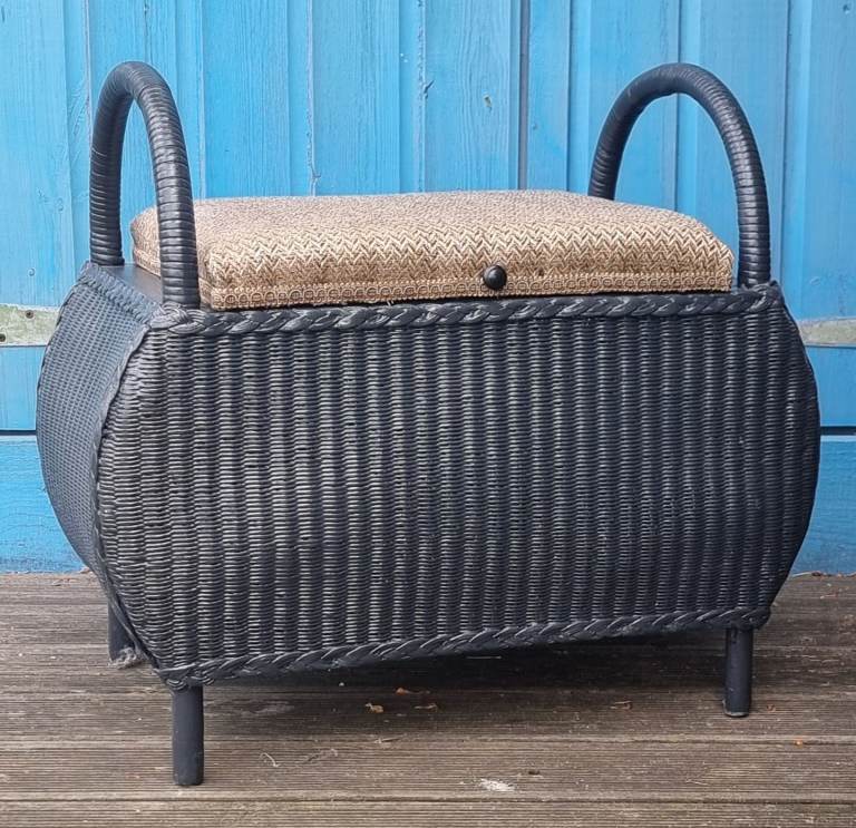 Blanket Box - Ottoman - Stool - Lloyd Loom
