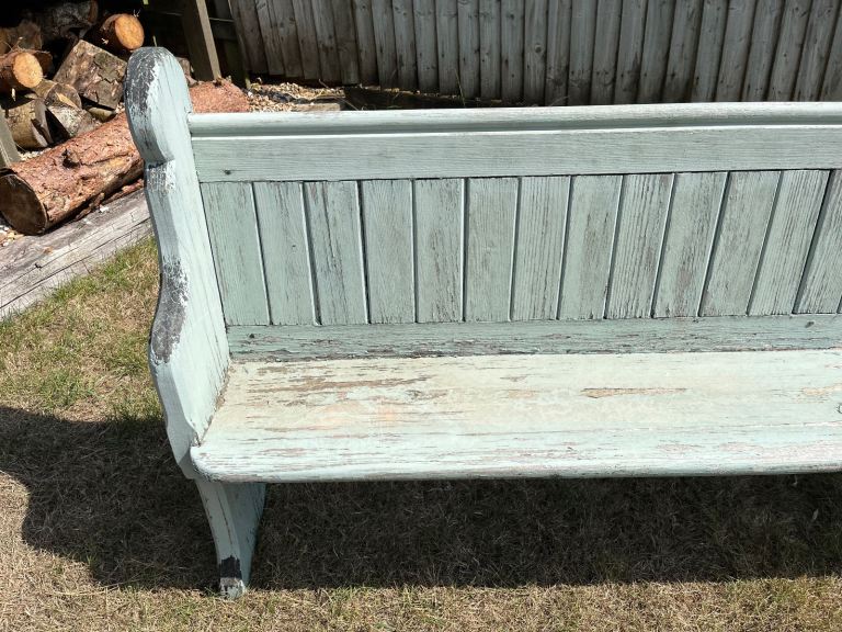 Church pew - hardwood -230cm long
