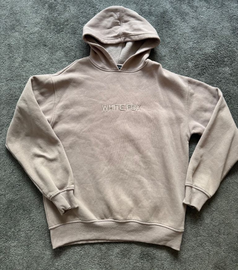 WHITE FOX Hoodie – Beige, Good Condition